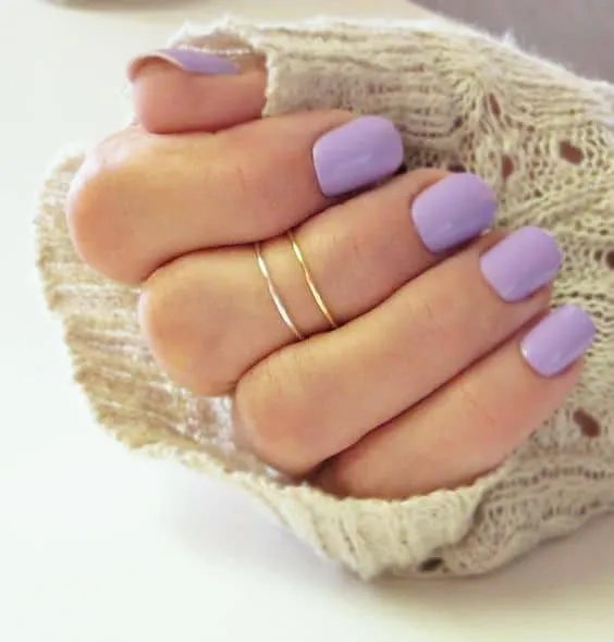 Nail art pastello