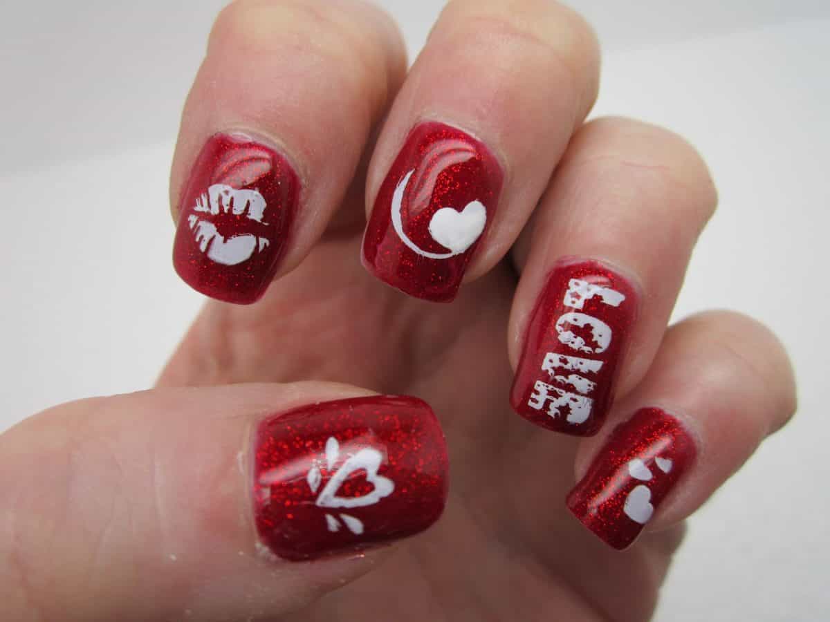 unghie san valentino