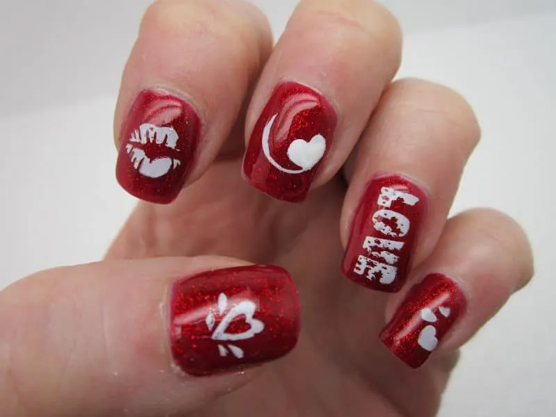 unghie san valentino