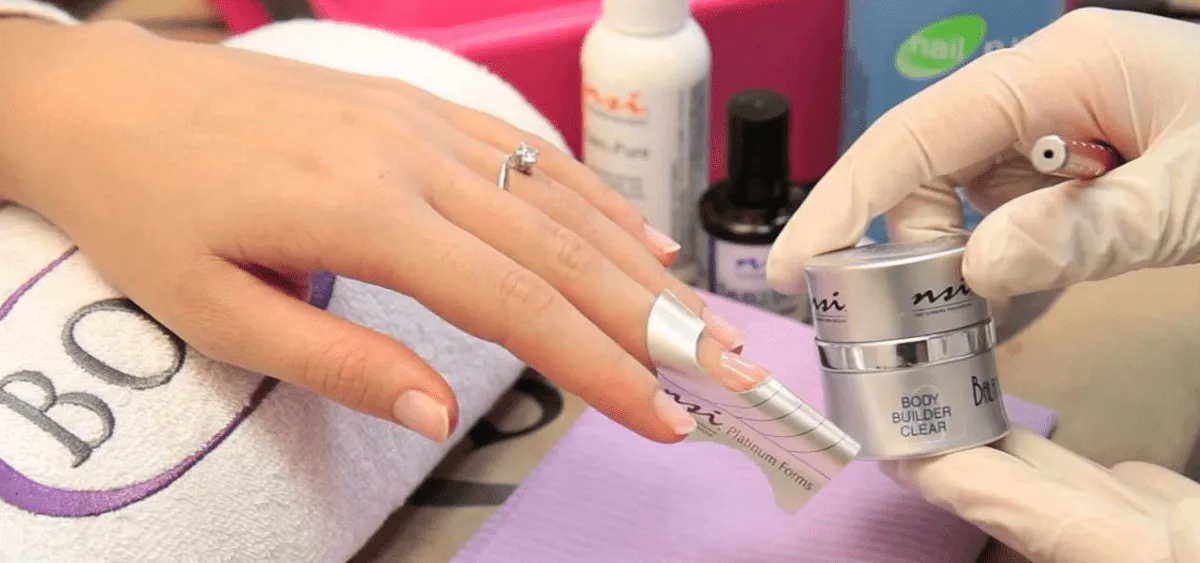 5 Pezzi Cartine Riutilizzabili Fucsia per Ricostruzione Unghie