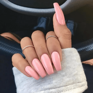 unghie rosa antico