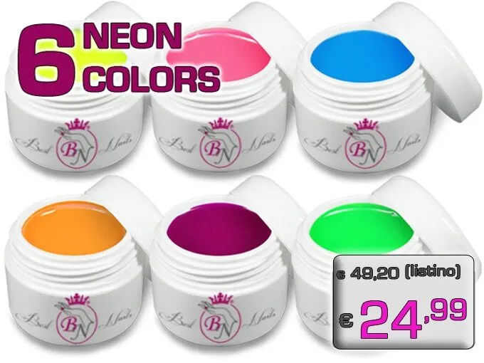 Neon gel 6 con prezzo